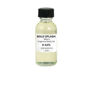 Bold Splash (Men) Body Oil 1 oz Fragrance All Natural Scent